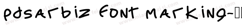 pdsarbiz font marking字体转换